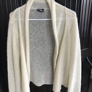 Wooden Ships ivory cardigan
